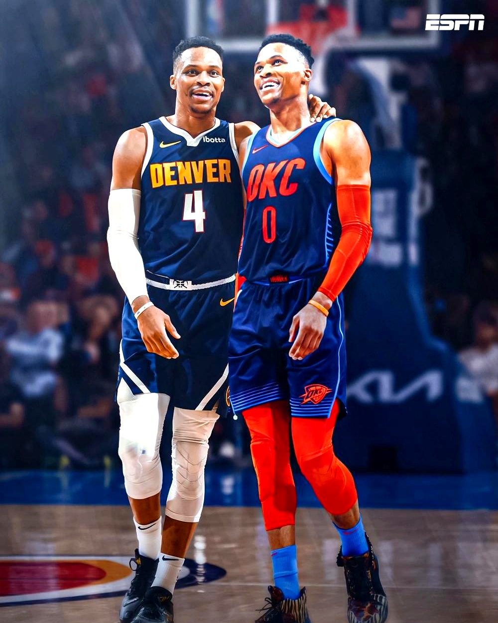 火箭队客场击败掘金,威少砍下三双 火箭队客场击败掘金,威少砍下三双